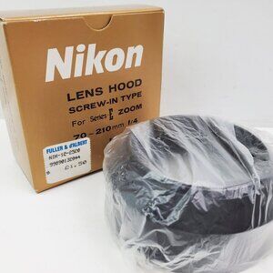 Nikon Lens Hood HN-24 Vintage Screw-In Type Series E Zoom 70-120mm f/4 Box NOS